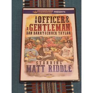 AN OFFICER & A GENTLEMAN DAN BARRY &CHUCK TAYLOR  MATT RIDDLE DVD BRAND NEW